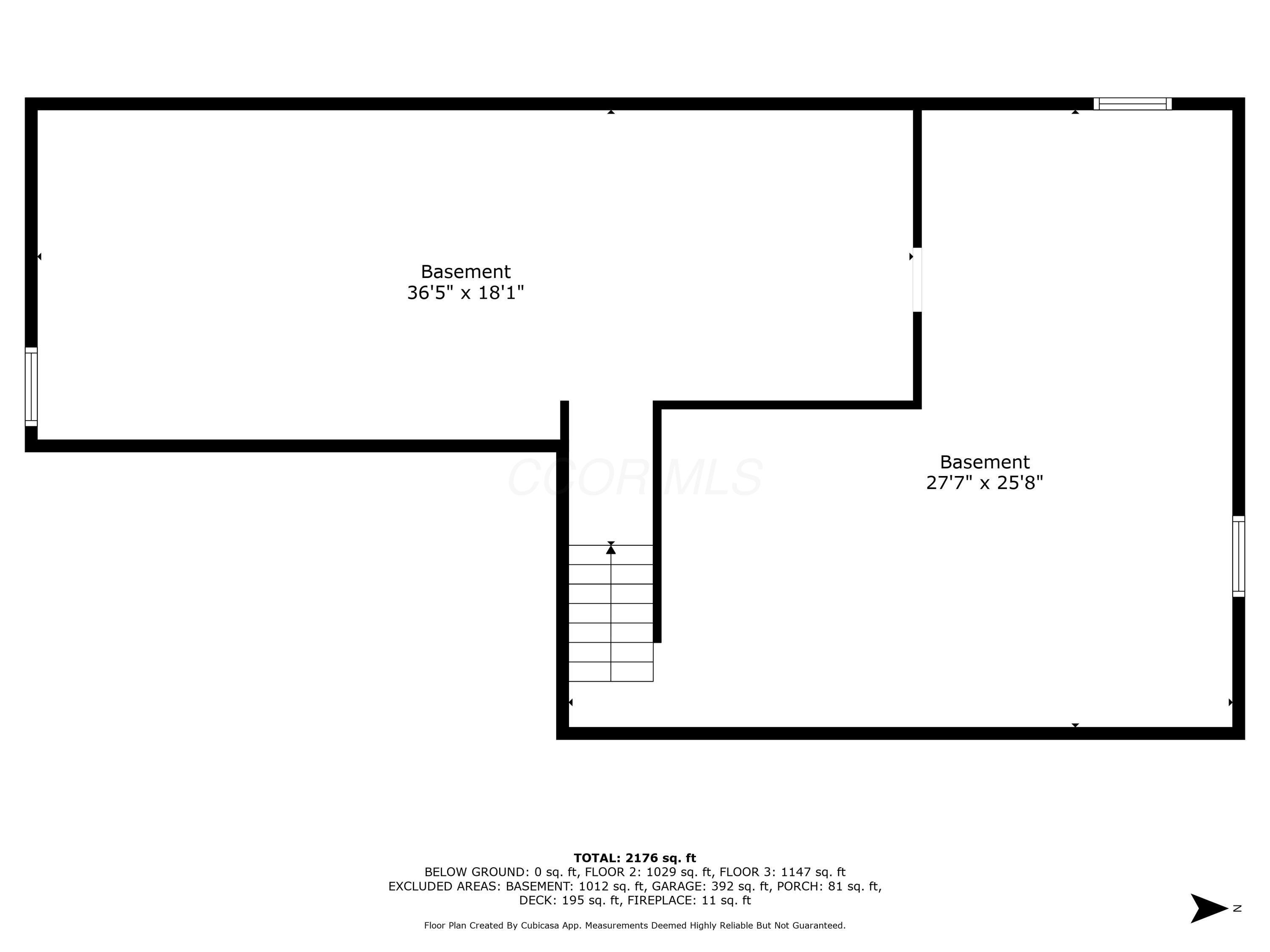 623 Rockbridge Road Westerville, OH 43081 - Photo 63 of 63 Basement Floorplan