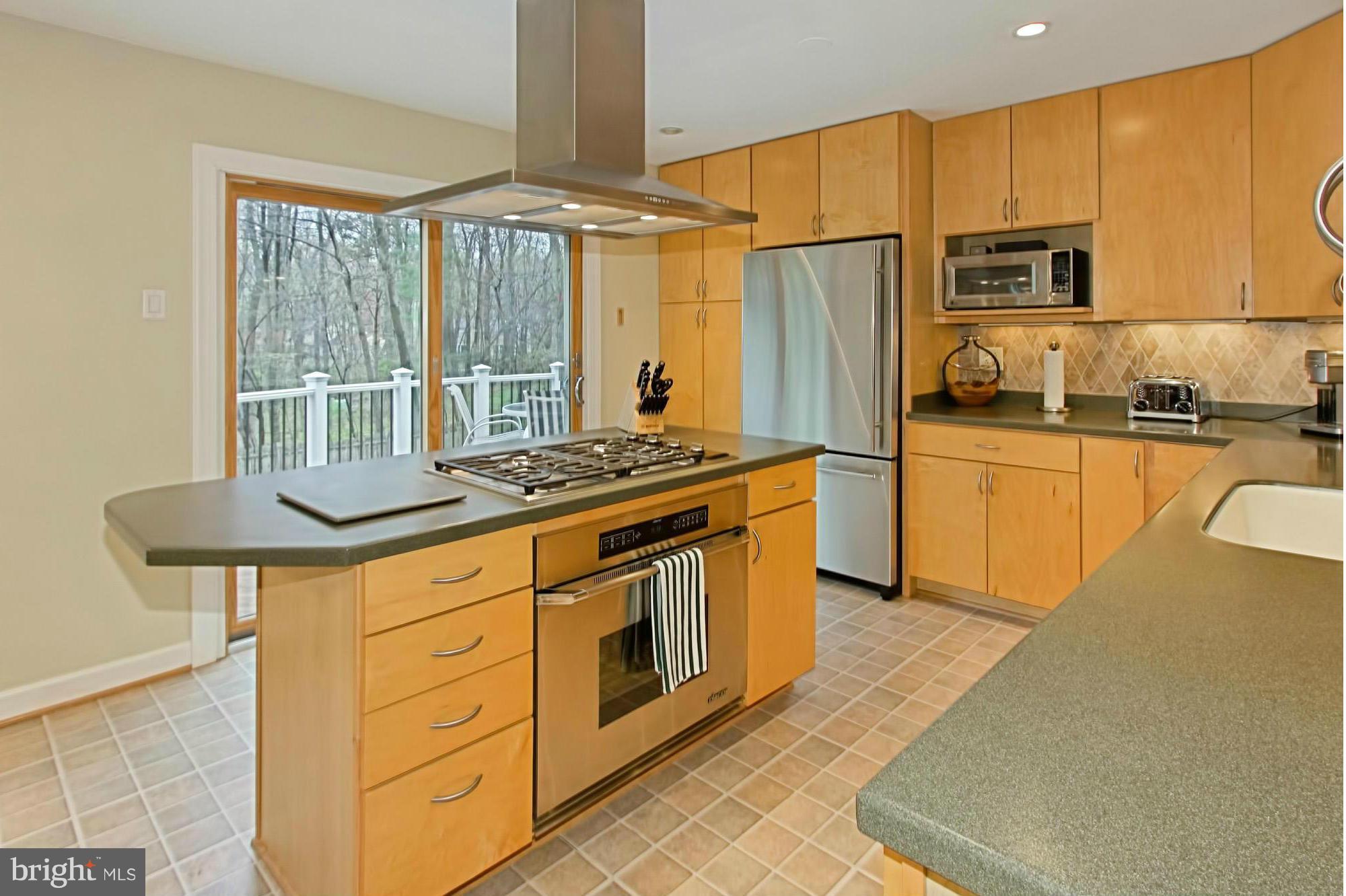 2314 Rosedown Drive Reston, VA 20191 - Photo 6 of 30 Gourmet Kitchen with Access to Deck