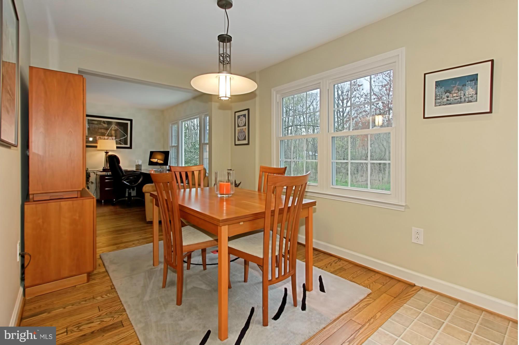 2314 Rosedown Drive Reston, VA 20191 - Photo 8 of 30 Dining Space in the Kitchen w/ Beautiful View