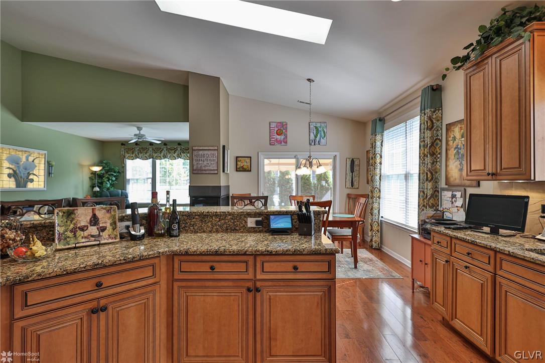 1015 Declaration Drive Bethlehem, PA 18017 - Photo 13 of 33 a kitchen with lots of counter top space and living room