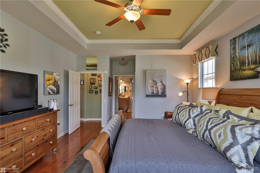 1015 Declaration Drive Bethlehem, PA 18017 - Photo 25 of 33 a bedroom with furniture and a flat screen tv