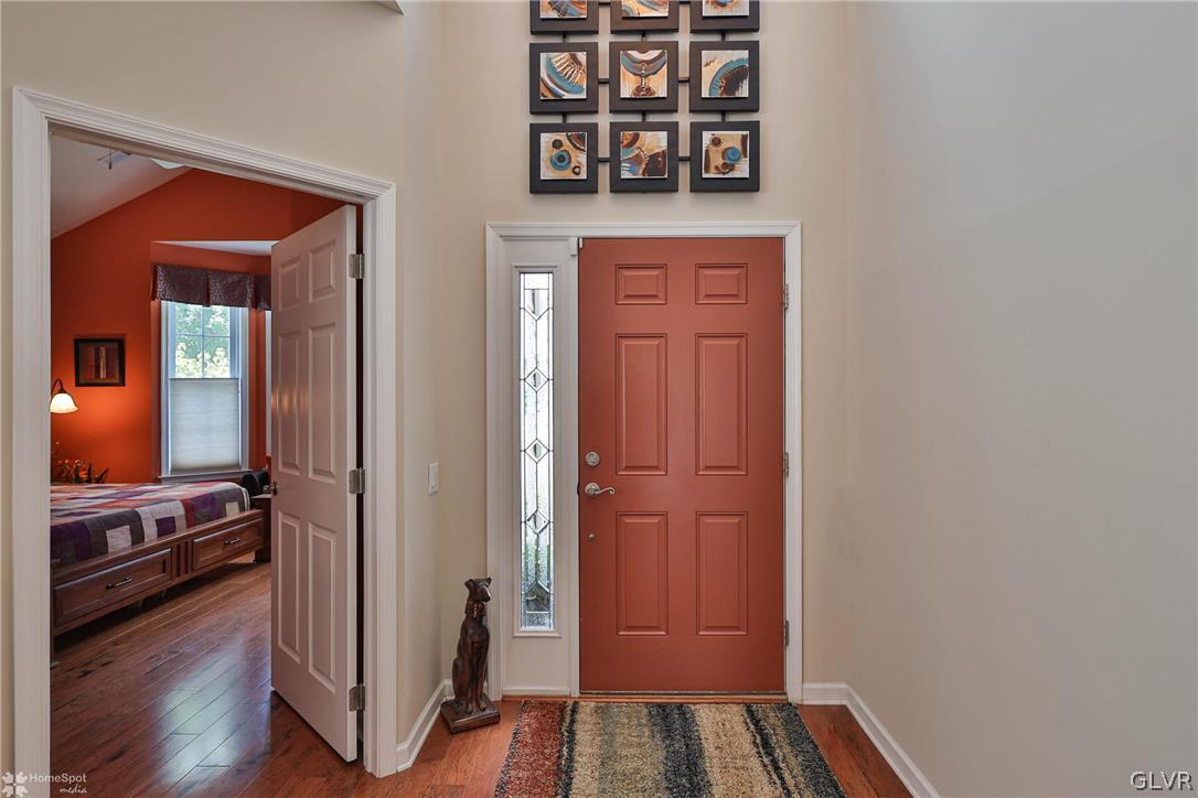 1015 Declaration Drive Bethlehem, PA 18017 - Photo 4 of 33 a view of a hallway with wooden floor and closet