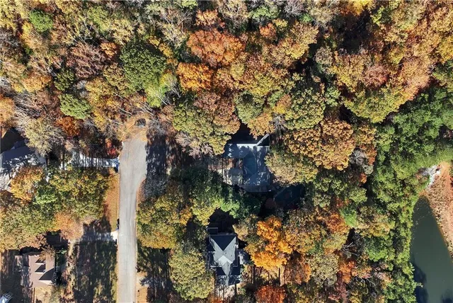 a front view of a building with a porch