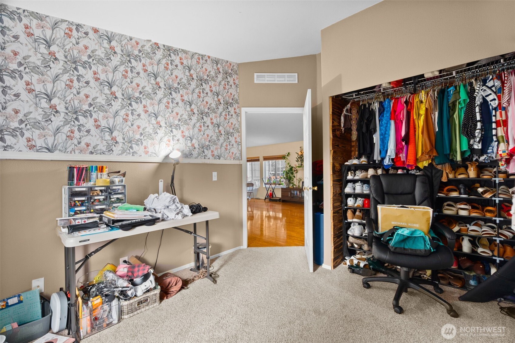 7808 197th Avenue Southwest Rochester, WA 98579 - Photo 23 of 37 a view of a workspace with furniture