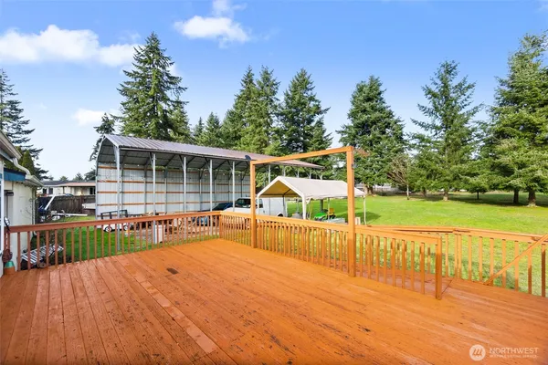 a view of a house with a swimming pool