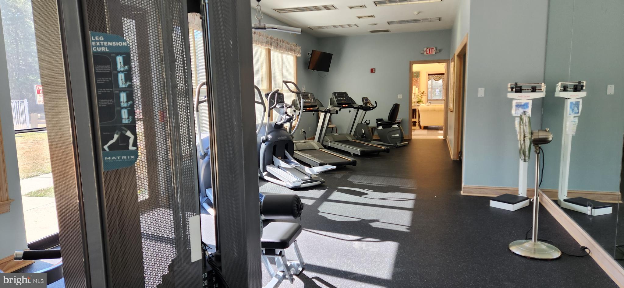 77 Pine Ridge Boulevard Whiting, NJ 08759 - Photo 37 of 49 a view of a room with gym equipment