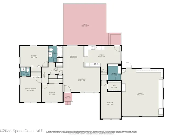 a picture of a room with a white wall and mirror