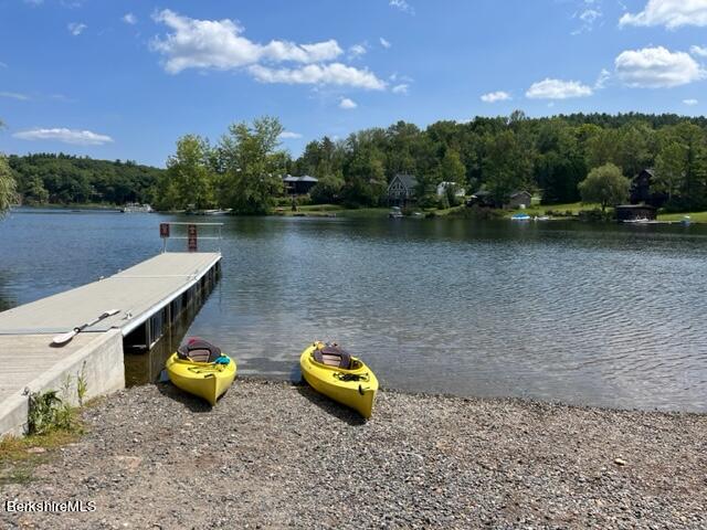 0 Goose Pond Road Lee, MA 01264 - Photo 6 of 10 a view of a lake with a car parked