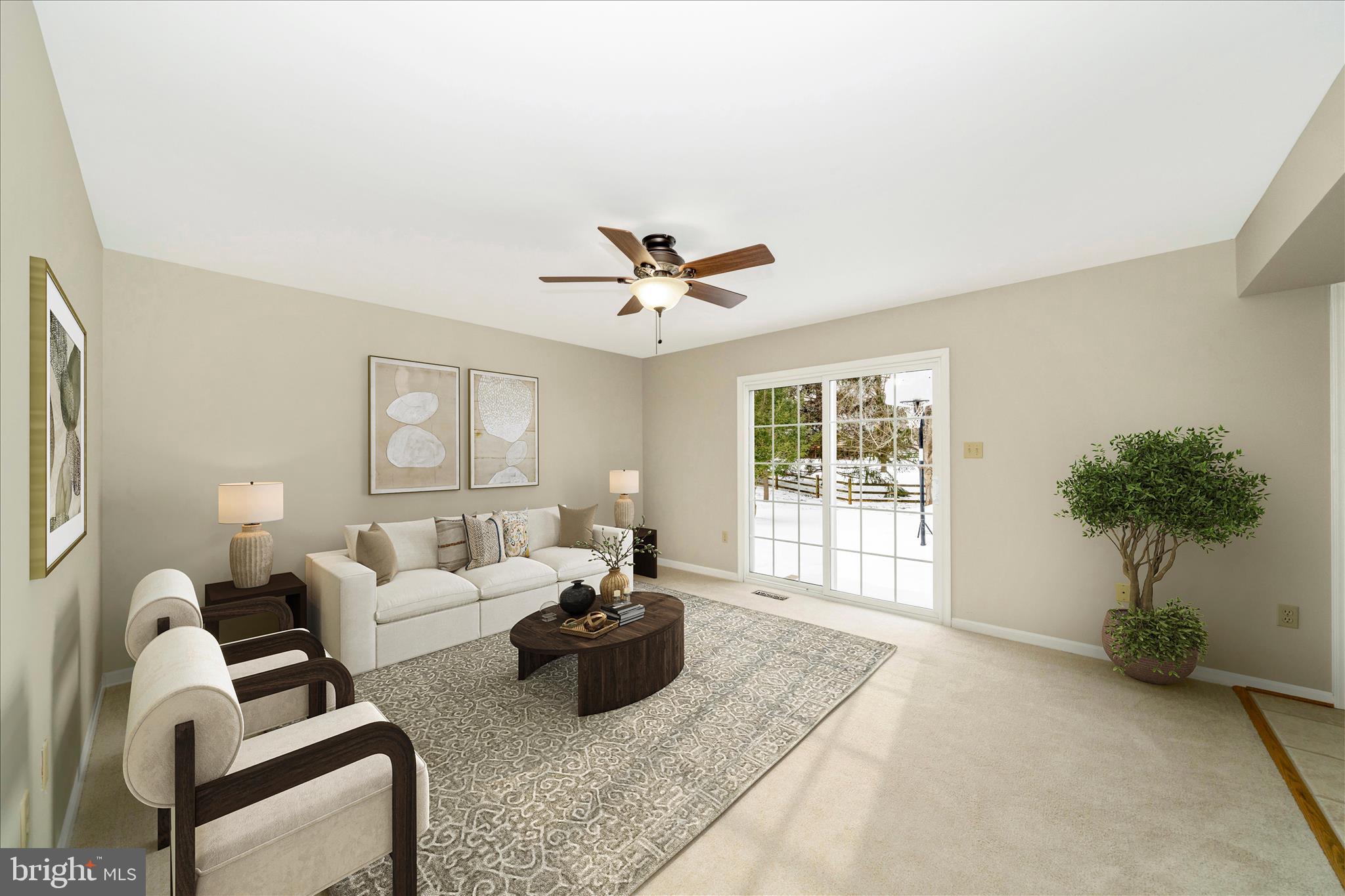 2181 East Greenleaf Drive Frederick, MD 21702 - Photo 17 of 55 Family Room Virtually Staged