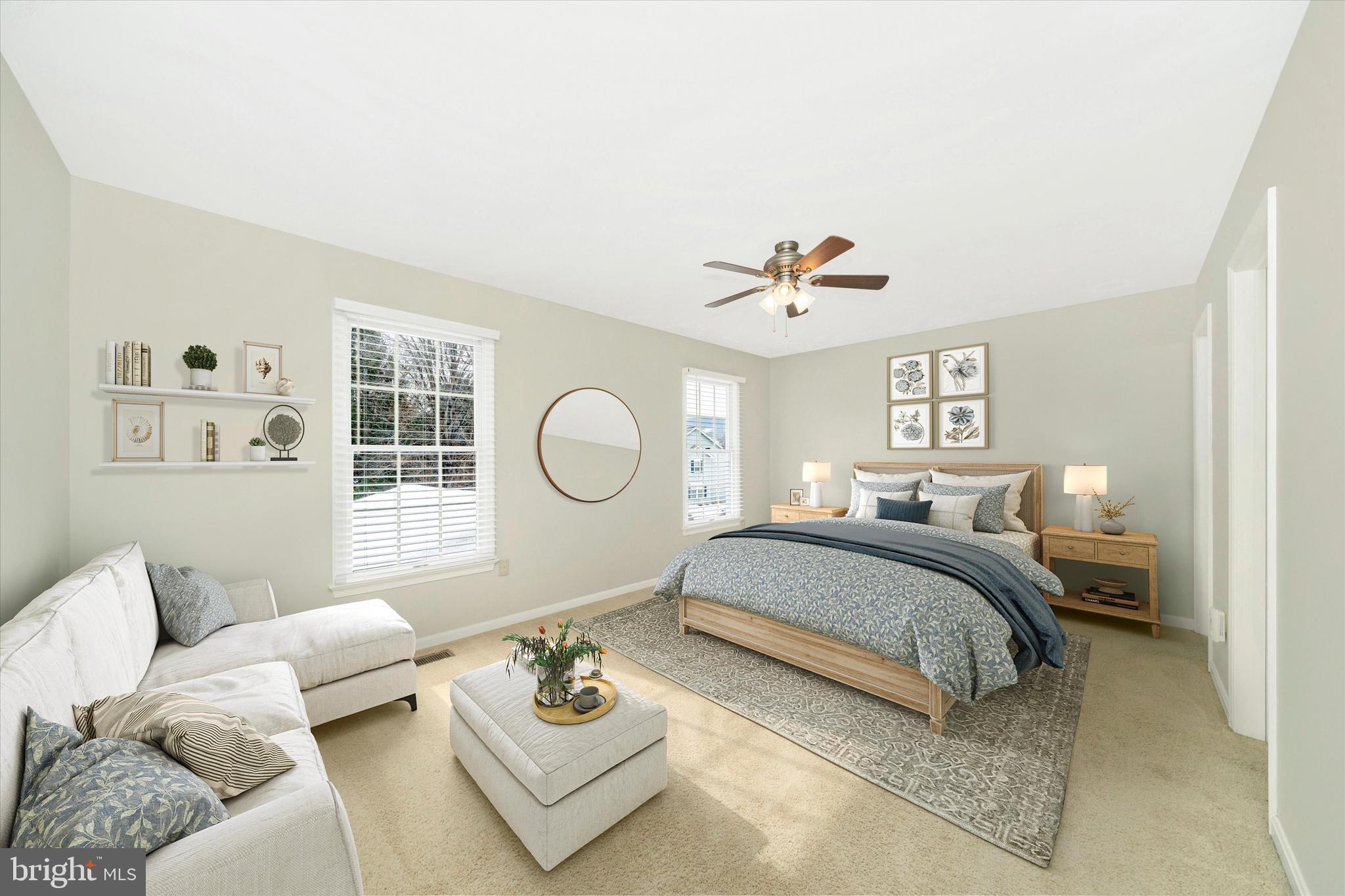 2181 East Greenleaf Drive Frederick, MD 21702 - Photo 6 of 55 Primary Room Virtually Staged