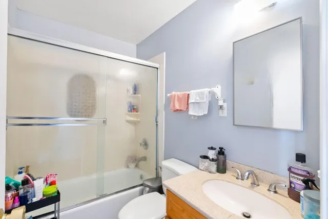 a view of a house with a garage