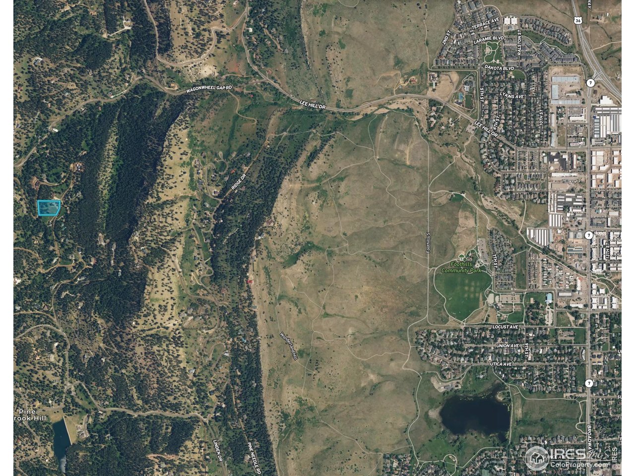 604 Bow Mountain Road Boulder, CO 80304 - Photo 40 of 40 Just minutes from Broadway in Boulder