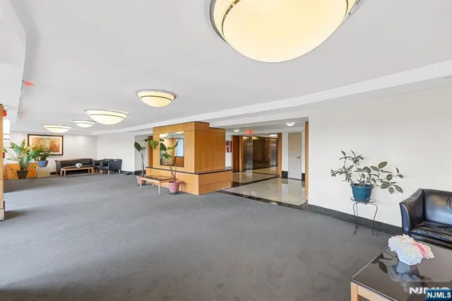 a view of lobby area