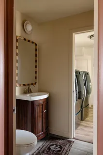 a view of a walk in closet