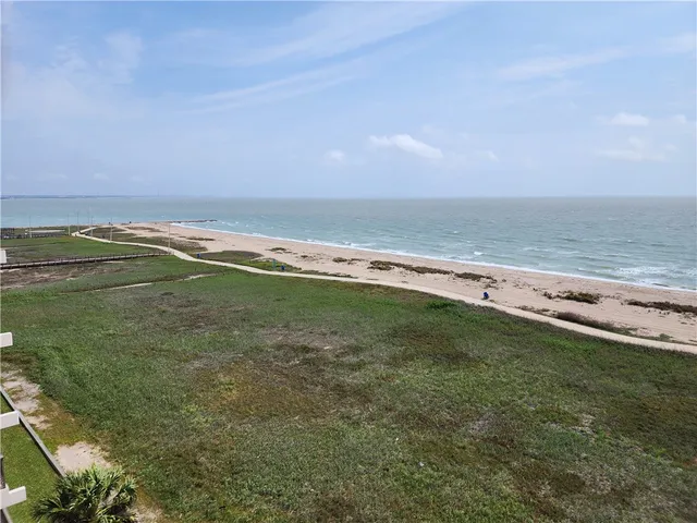 a view of an outdoor space and swimming pool