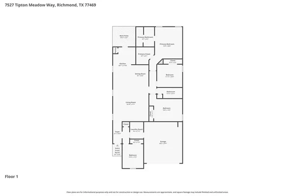 $1,995 | 7527 Tipton Meadow Way, Richmond, TX 77469