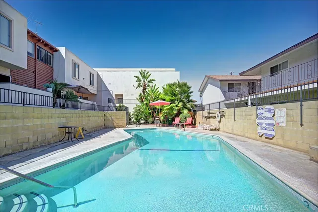 a view of a house with a swimming pool