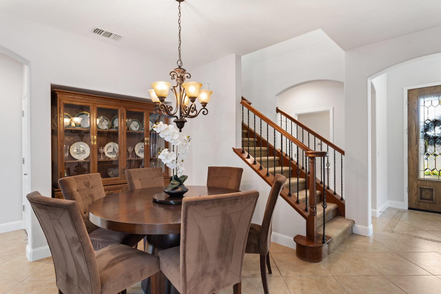 12088 Runswick Court Rancho Cordova, CA 95742 - Photo 16 of 54 Main Living Downstairs - Stairs lead to Bonus Room