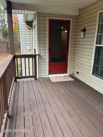 a view of wooden floor