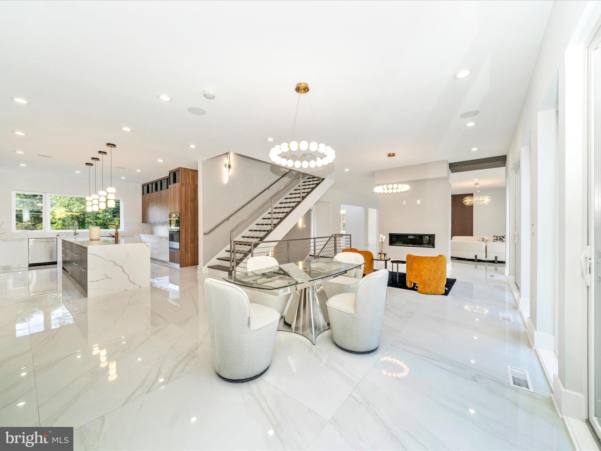 2209 Hunter Mill Road Vienna, VA 22181 - Photo 21 of 102 a kitchen with a sink and breakfast area