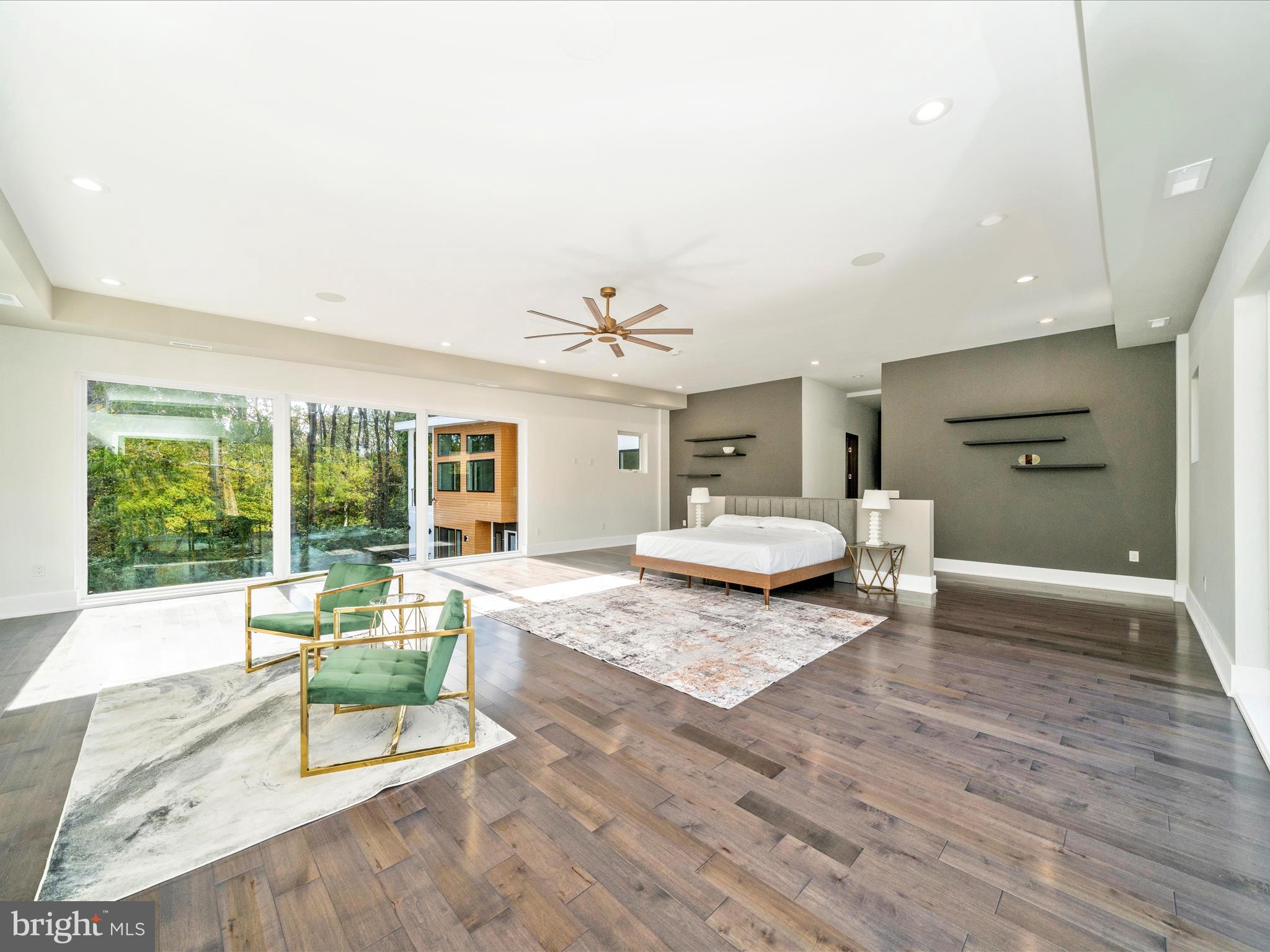 2209 Hunter Mill Road Vienna, VA 22181 - Photo 43 of 102 a living room with furniture and a large window