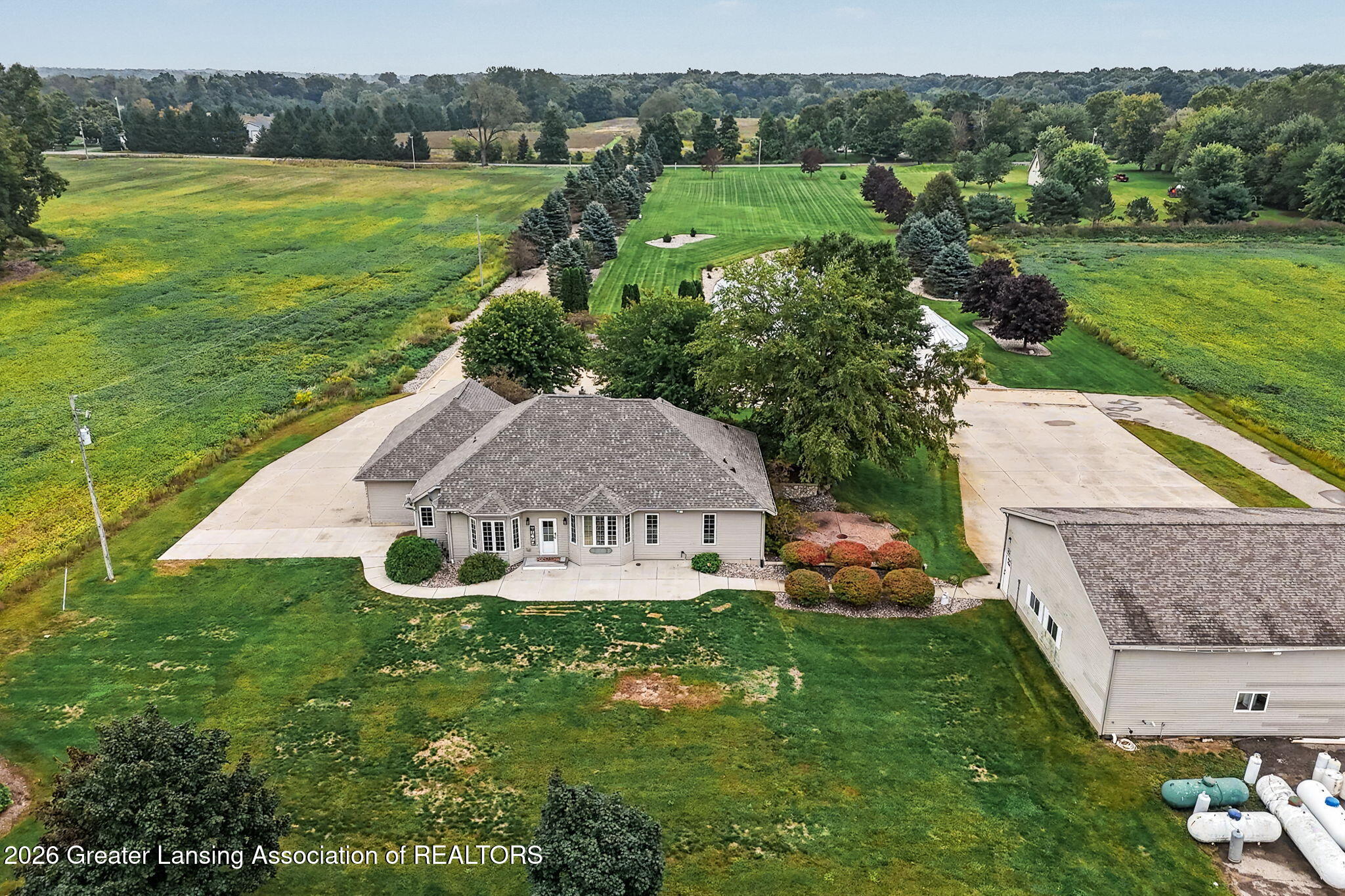 3700 Edgar Road Leslie, MI 49251 - Photo 34 of 35 Overhead