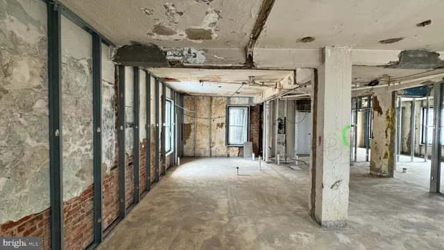 a view of water heater room