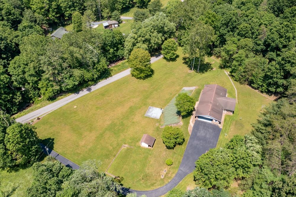 20982 Bennett Run Road Bergton, VA 22811 - Photo 2 of 54 an aerial view of residential house with outdoor space and trees all around