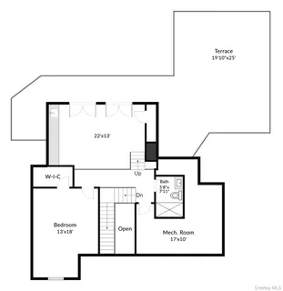 a picture of a book shelf