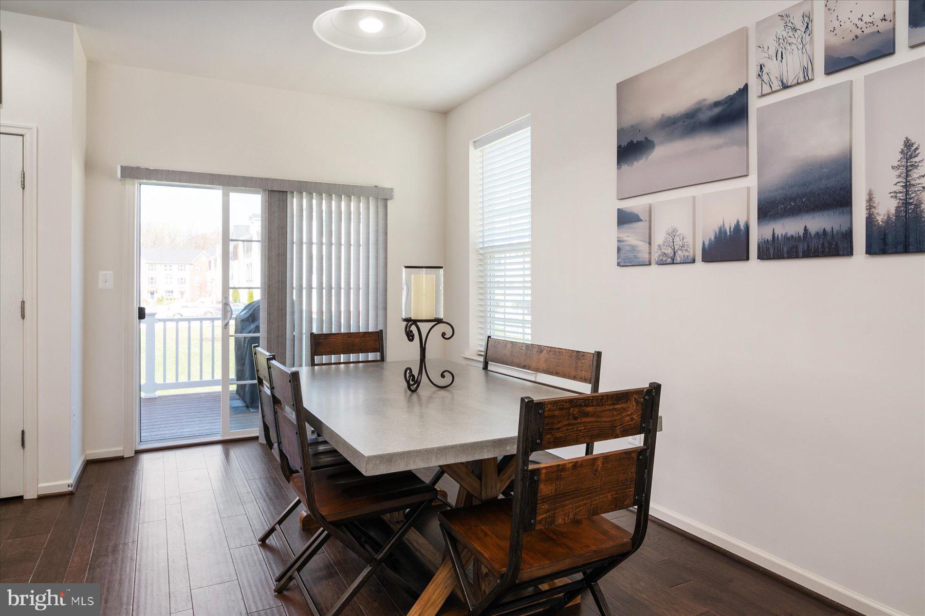 973 Morgan Run Road Middle River, MD 21220 - Photo 23 of 39 SLIDER OFF KITCHEN & DINING.