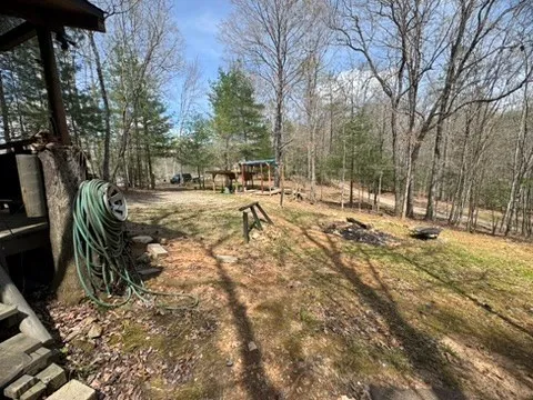 a view of a outdoor space with trees