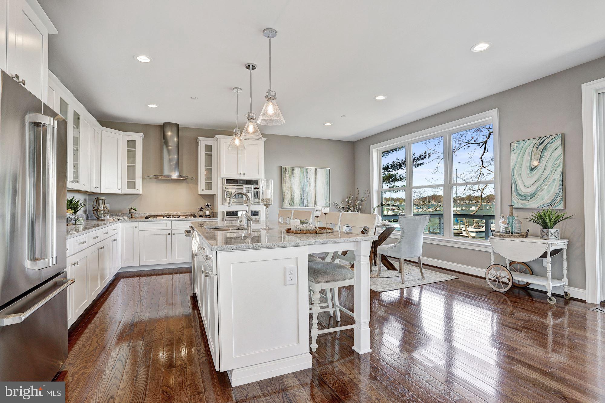 7680 Colonial Beach Road Pasadena, MD 21122 - Photo 16 of 53 Cooks Kitchen w/Center Island & Pendants