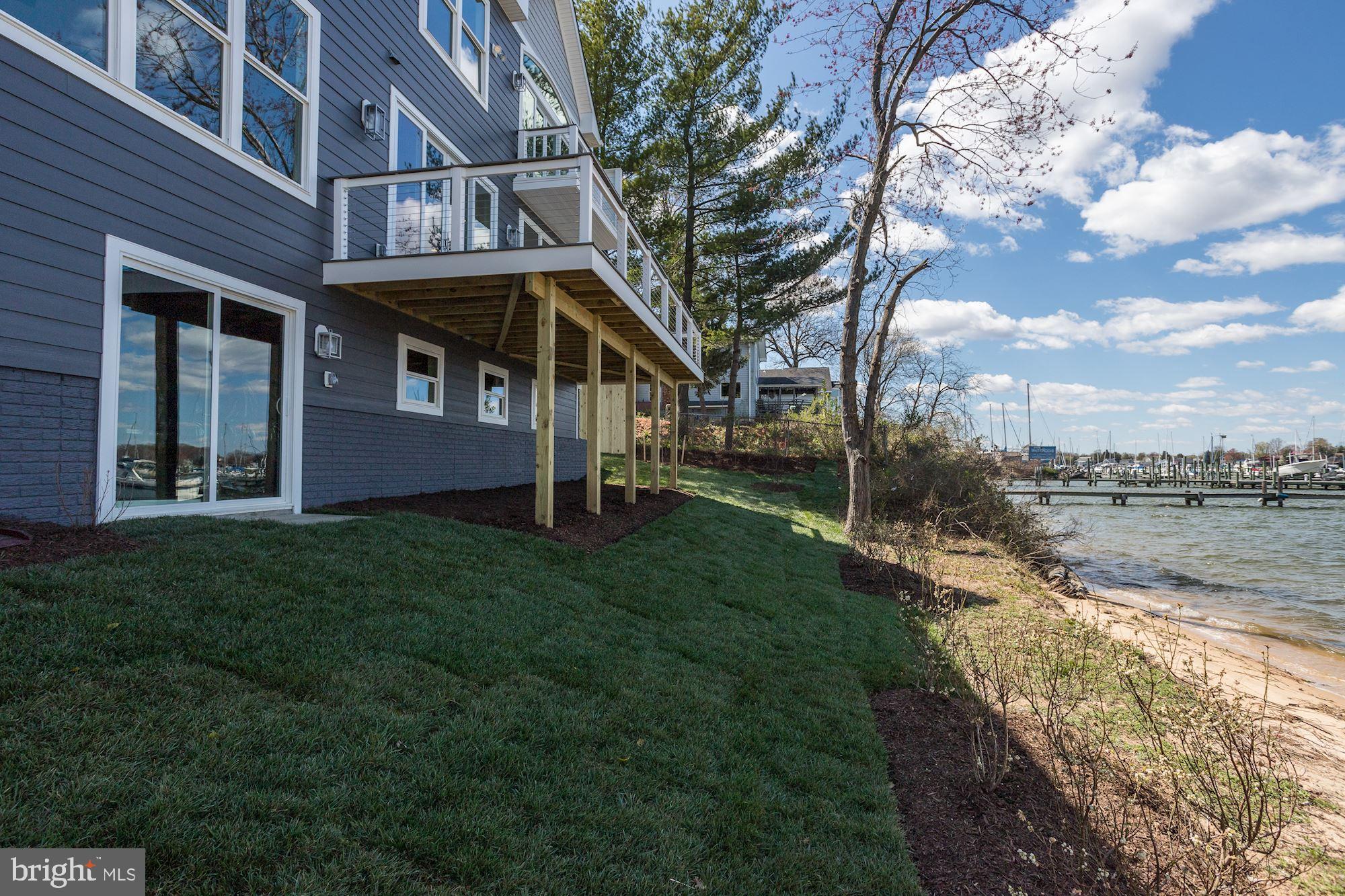 7680 Colonial Beach Road Pasadena, MD 21122 - Photo 44 of 53 Lower Level Walk-out to Sandy Beach
