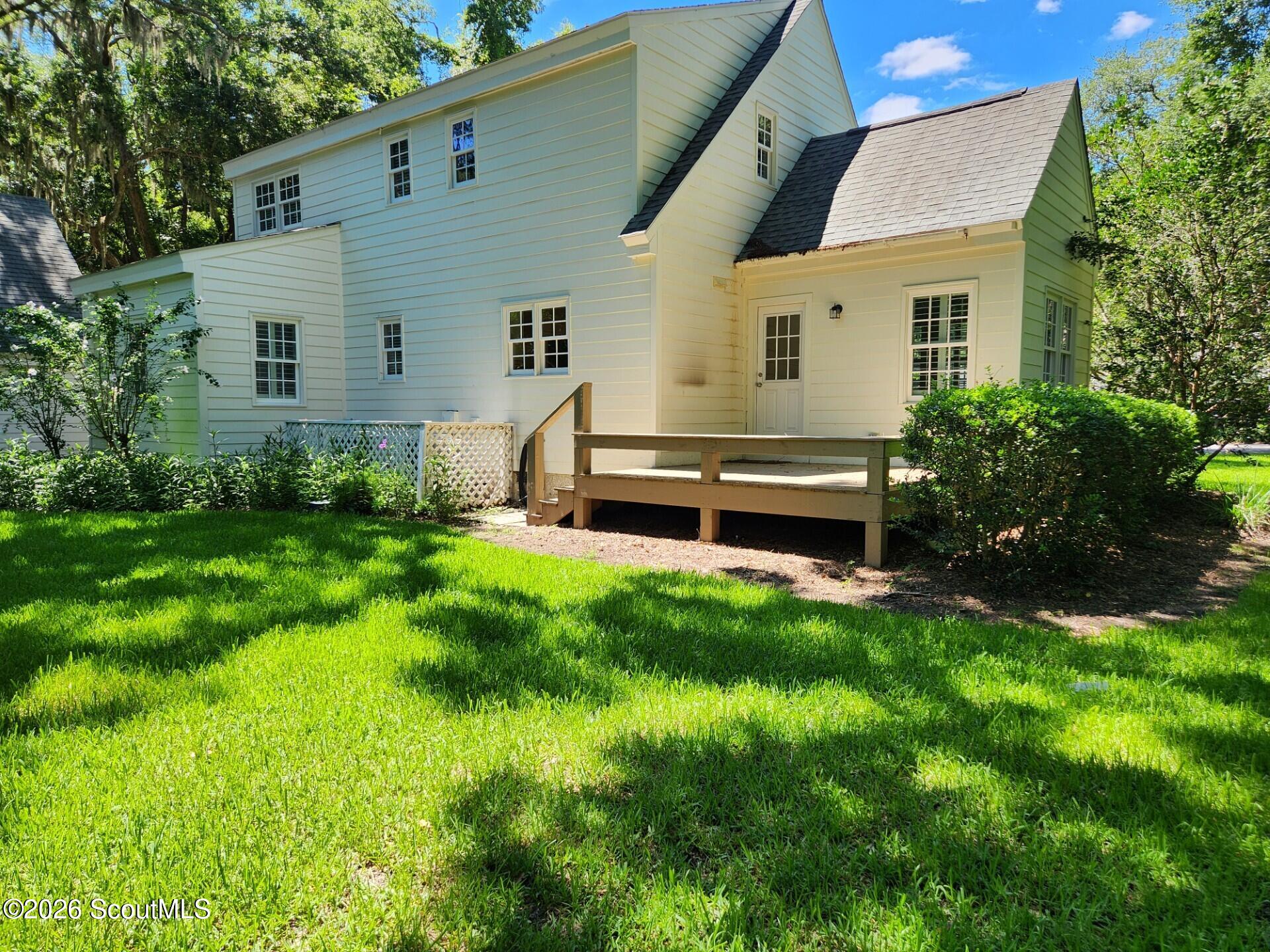110 Jacobs Road St. Simons Island, GA 31522 - Photo 21 of 27 Backyard
