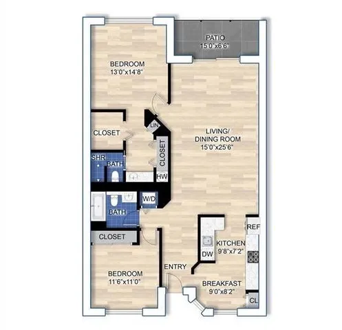 $2,050 | 1605 Abaco Drive, Unit C4, Coconut Creek, FL 33066