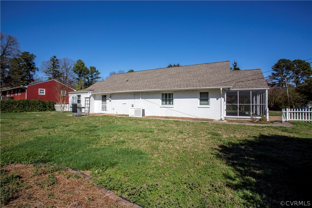 3843 Treely Road Chester, VA 23831 - Photo 46 of 50 a front view of a house with garden