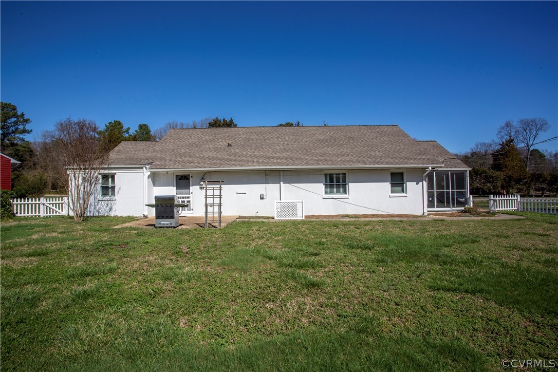3843 Treely Road Chester, VA 23831 - Photo 47 of 50 a front view of a house with a garden