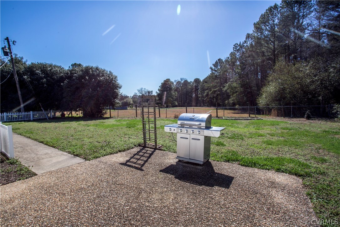 3843 Treely Road Chester, VA 23831 - Photo 50 of 50 a view of a backyard with sitting area
