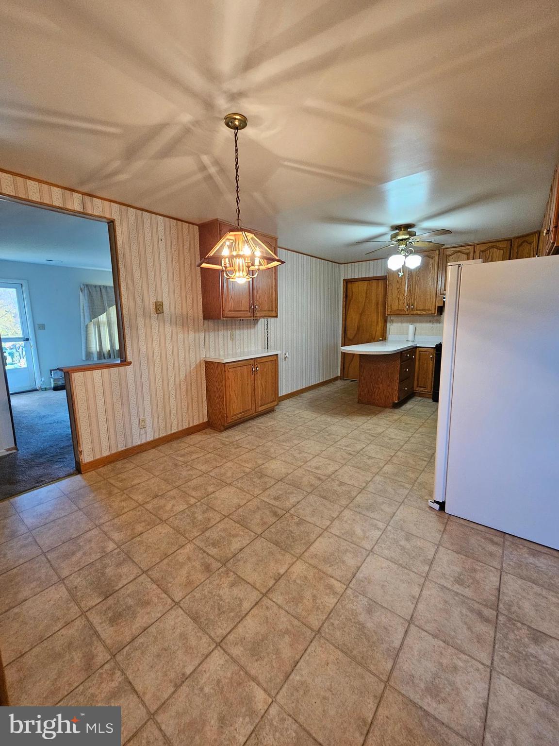 1124 Cedarbrook Road Hampstead, MD 21074 - Photo 10 of 46 From Living Room into Huge Country Kitchen