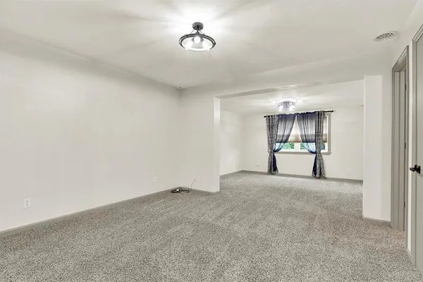 a view of empty room