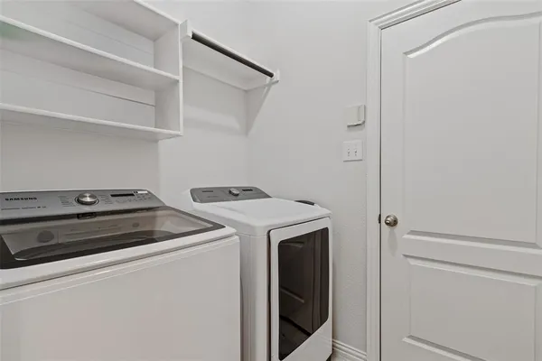 a view of washer and dryer