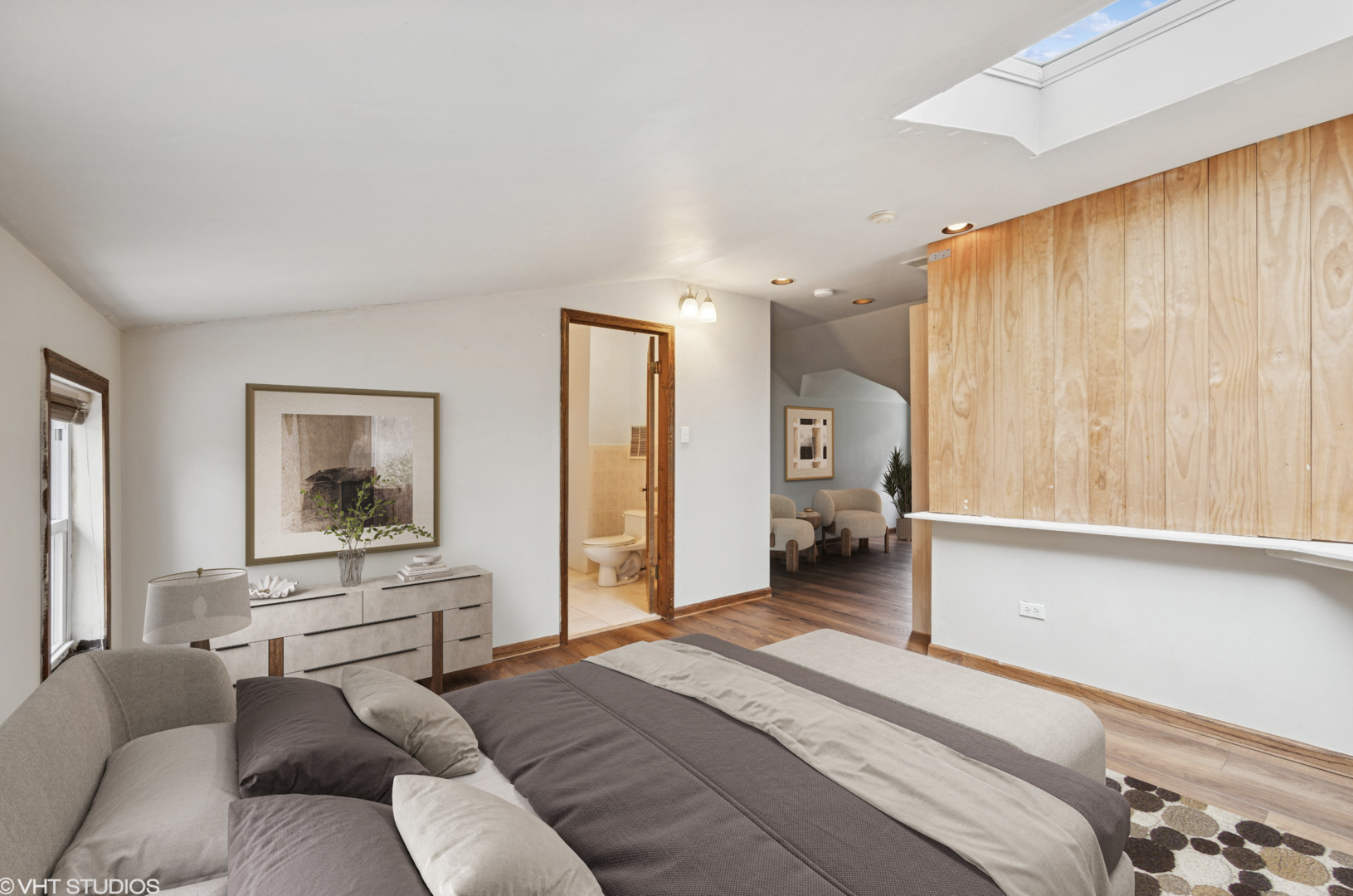 1800 Shermer Road Northbrook, IL 60062 - Photo 7 of 21 a bedroom with a bed couch and a window