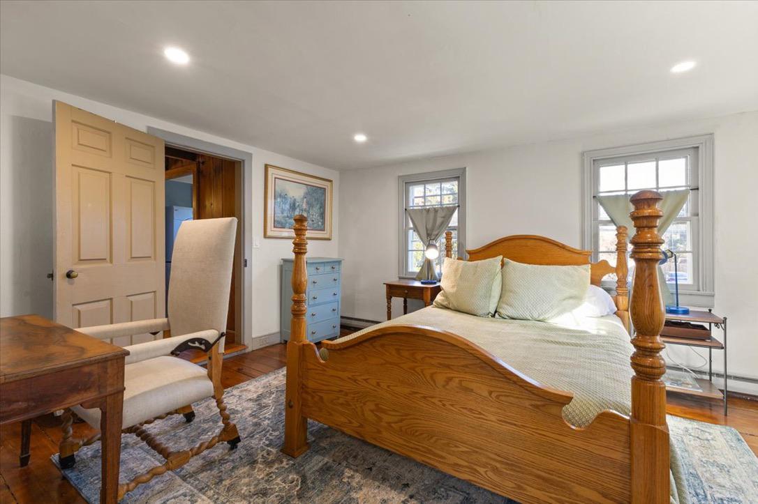 1507 River Road New Hope, PA 18938 - Photo 8 of 22 Spacious bedroom with classic elegance.