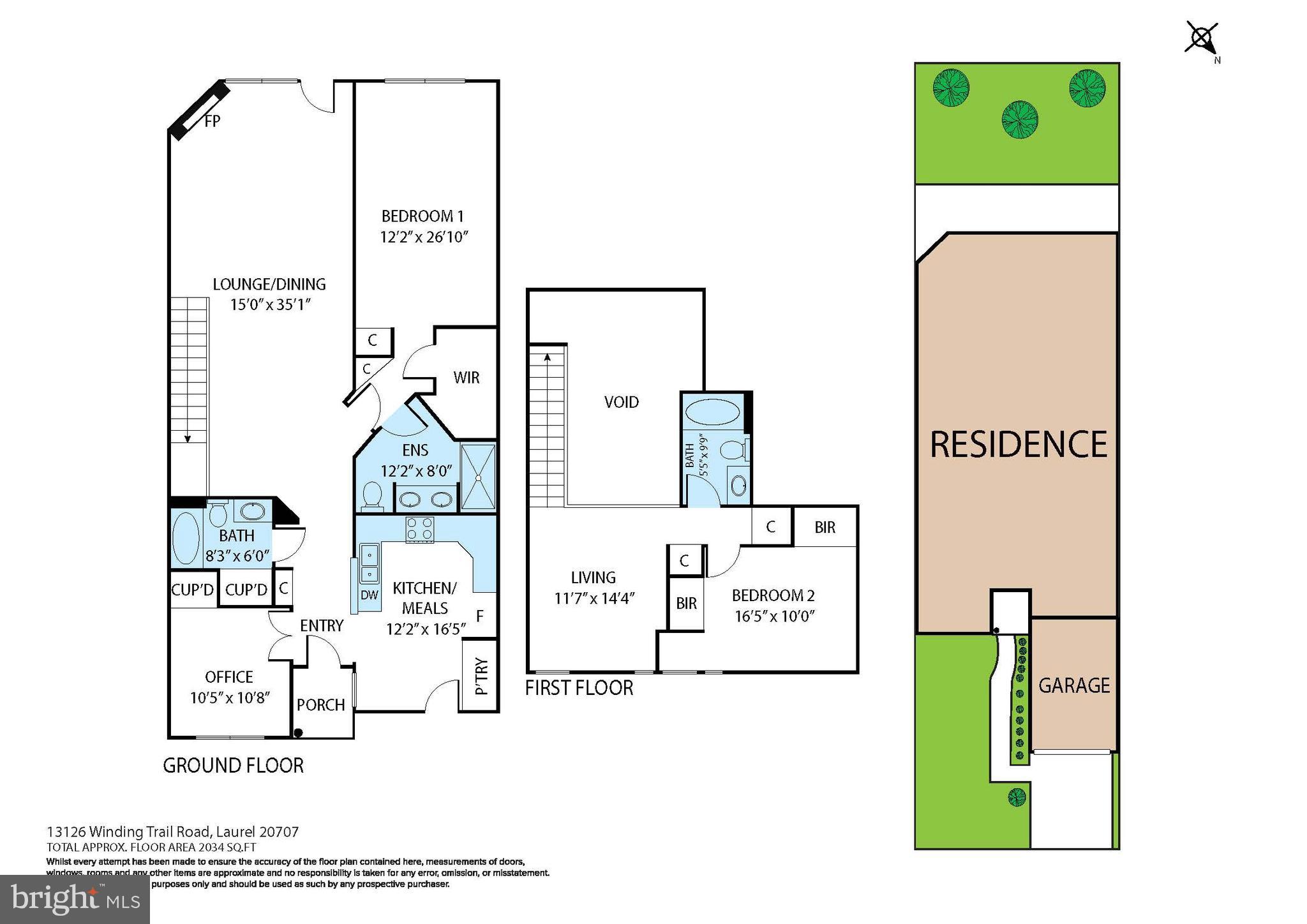 13126 Winding Trail Road Laurel, MD 20707 - Photo 57 of 57 Floor Plans - Wilshire Model