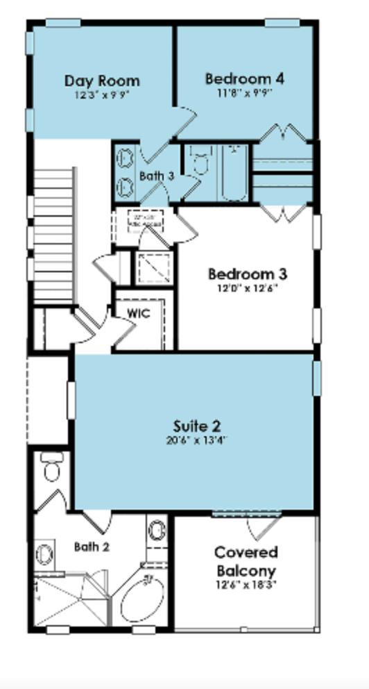 340 Flatwoods Forest Loop Santa Rosa Beach, FL 32459 - Photo 4 of 11 Wind Song Lot 350 2nd floor