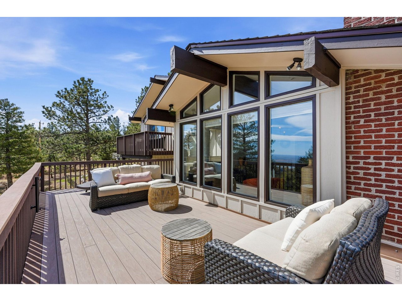 101 Canon View Road Boulder, CO 80302 - Photo 13 of 49 Deck off of the dining area/family room