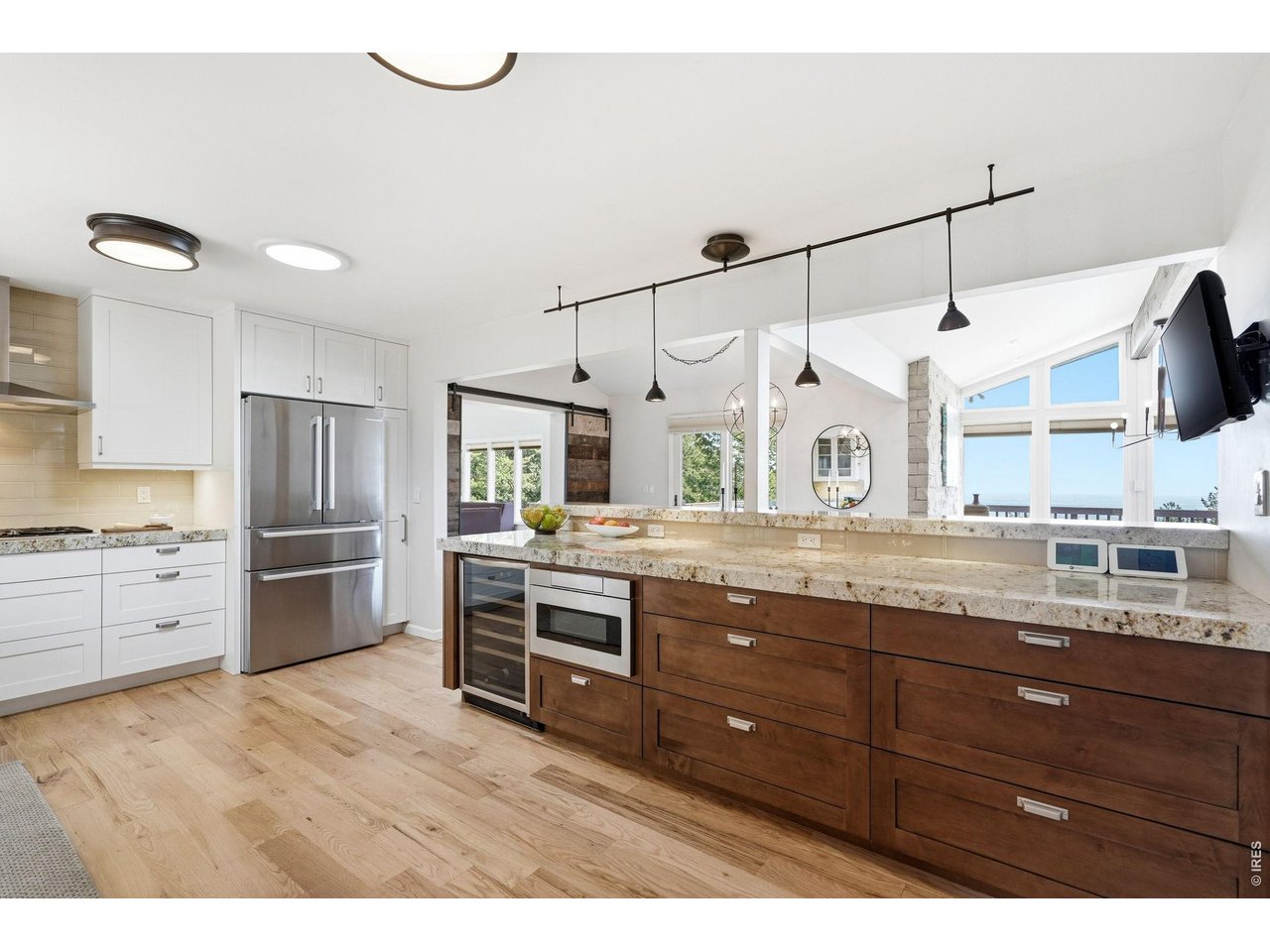 101 Canon View Road Boulder, CO 80302 - Photo 10 of 49 Stunning nearly 11-foot slab island perfect for gathering and entertaining