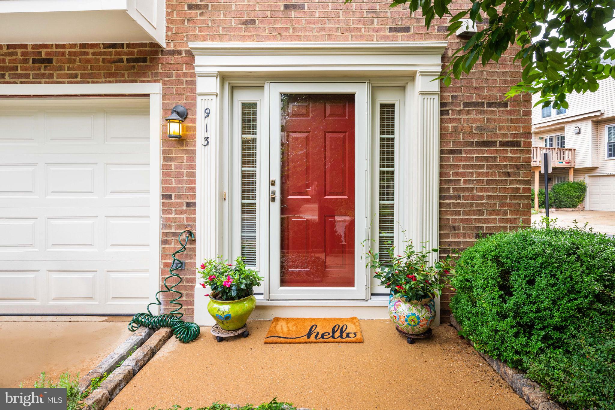 913 Rolfe Place Alexandria, VA 22314 - Photo 3 of 49 1 car garage, parking and a time honored entrance