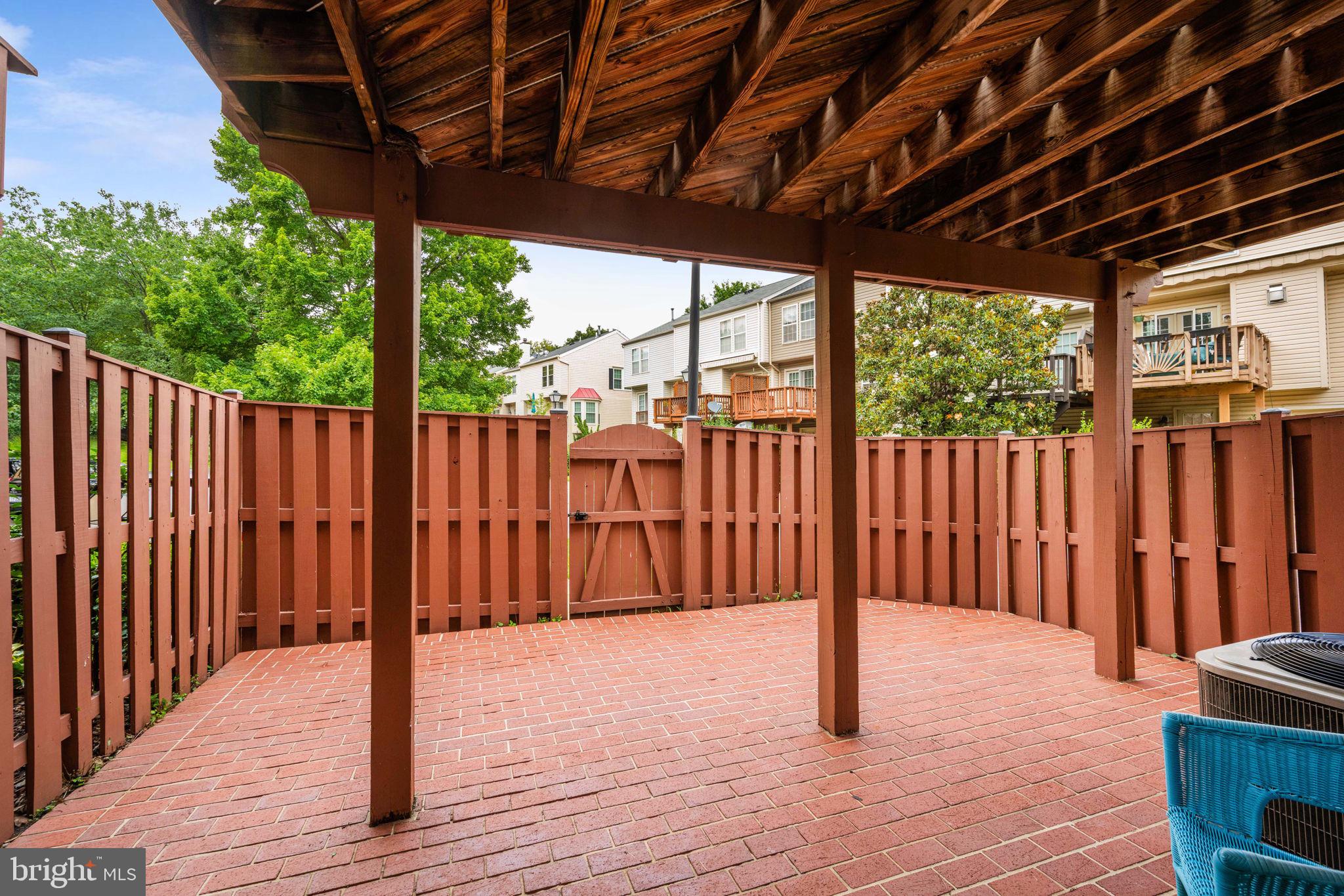 913 Rolfe Place Alexandria, VA 22314 - Photo 34 of 49 From the Rec room is your fully enclosed patio