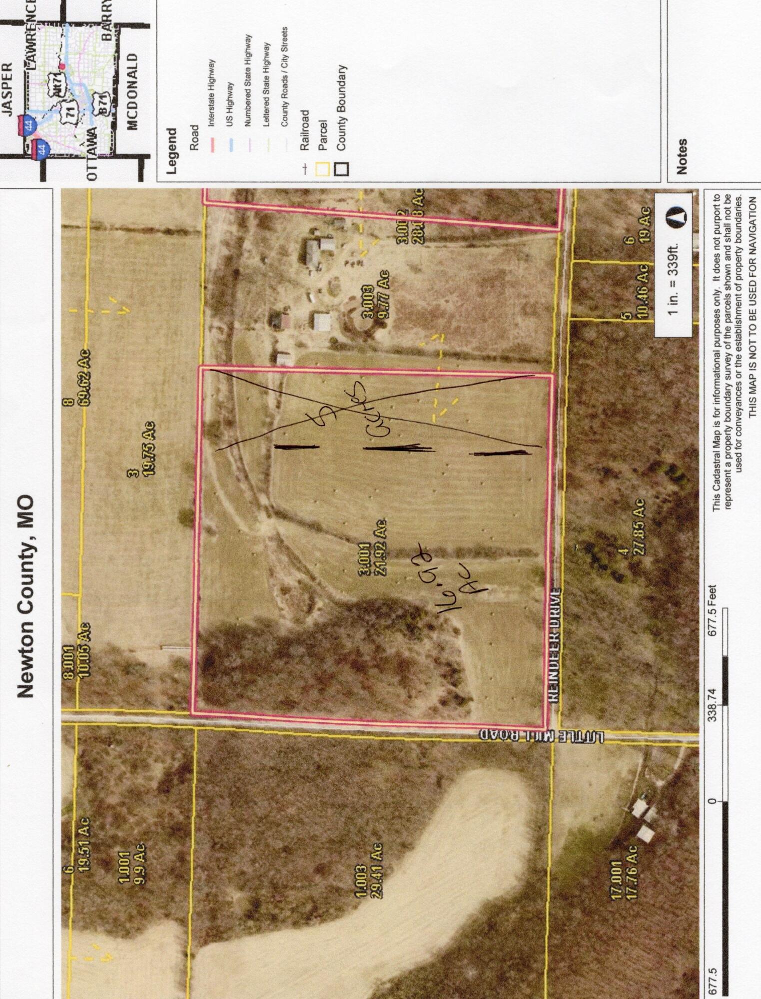 0 Little Mill Road Granby, MO 64844 - Photo 4 of 10 aeriel little mill
